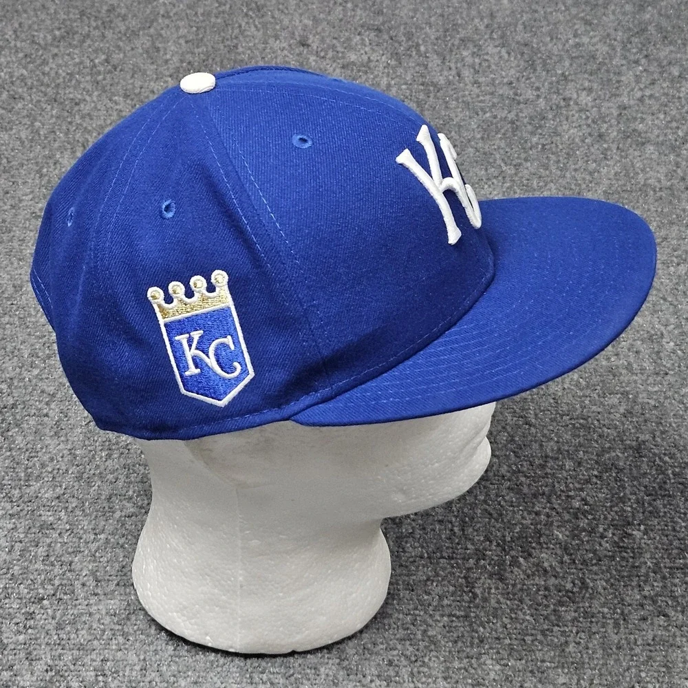 Kansas City Royals Hat Mens M L Blue Snapback New Era 9FIFTY MLB Baseball Cap